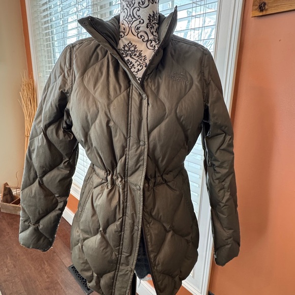 The North Face Westcliff 600-Fill Down Puffer Jacket – Green – Size Small - Picture 2 of 5